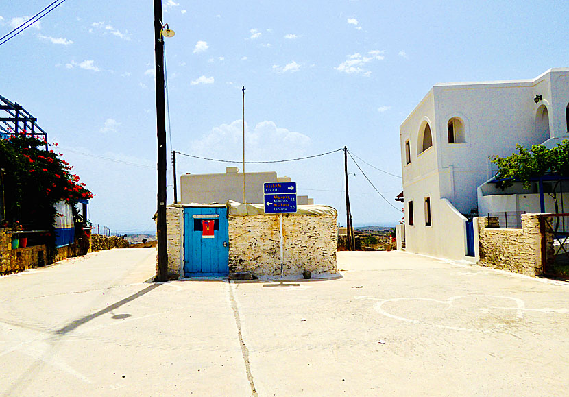 Från Chora på Schinoussa är det gångavstånd till stränderna Almyros, Lioliou och Livadi beach.