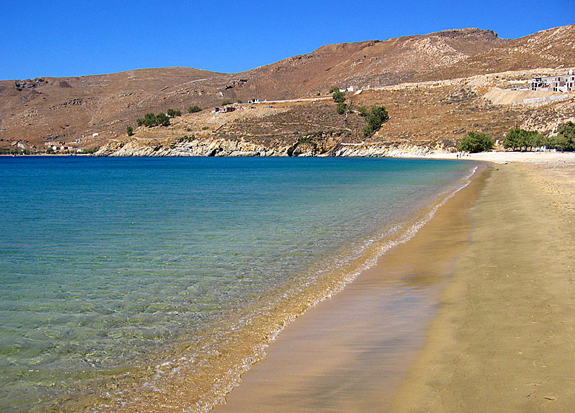 Ganema beach på Serifos.