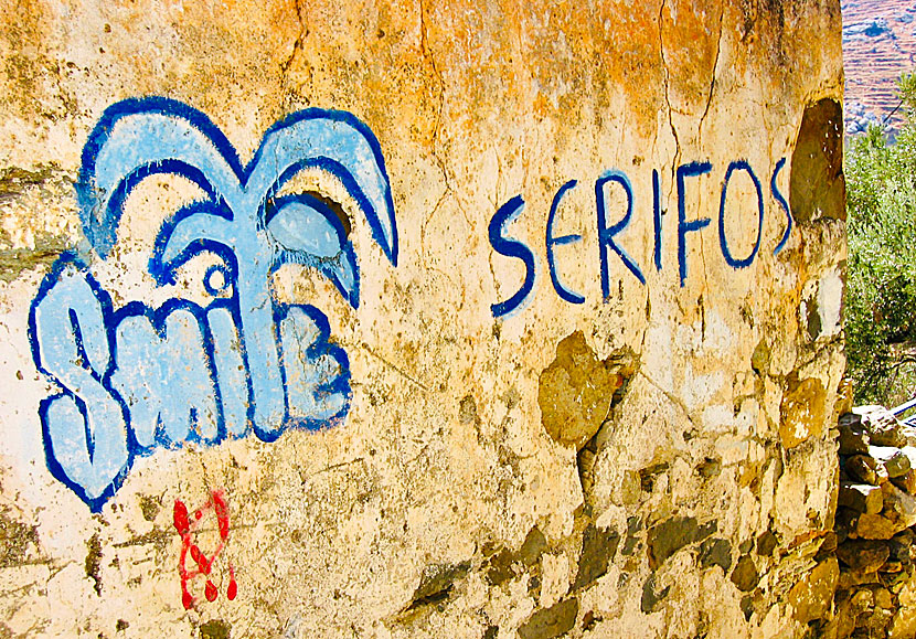 Smile Serifos i Grekland.