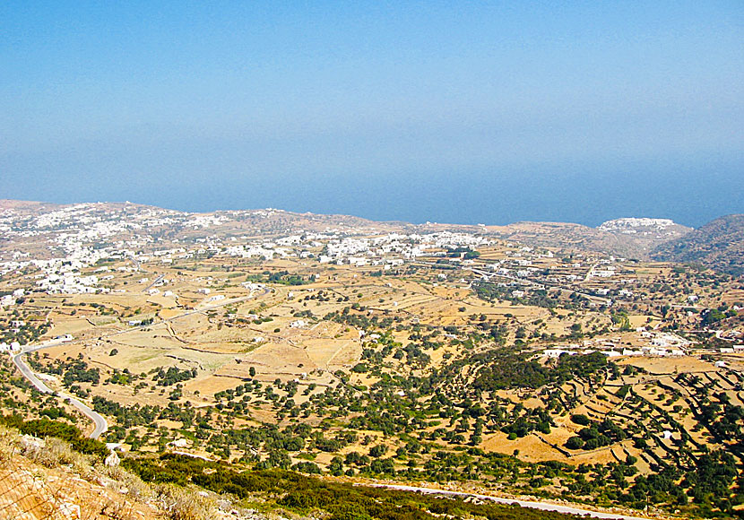 Utsikt från Agios Andreas på Sifnos.