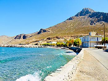 Agios Antonios beach på Tilos.