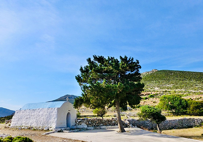Agios Ioannis church p&aring; Tilos.