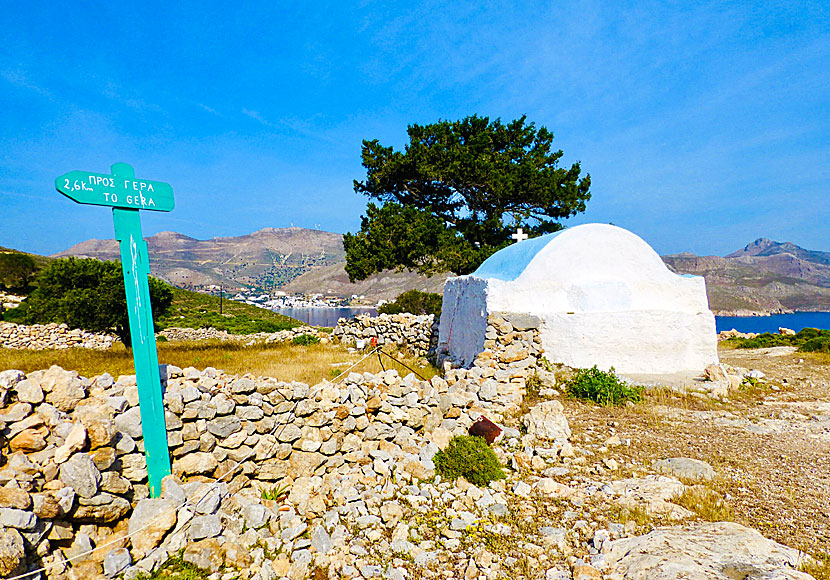 Vandrar du till Gera på Tilos passerar du Agios Ioannis.