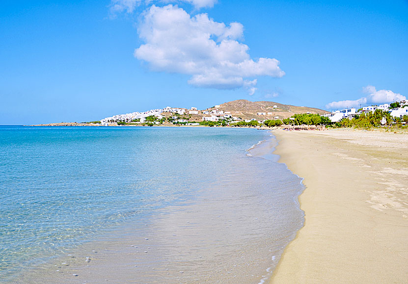 Tinos bästa stränder. Agios Sostis beach.