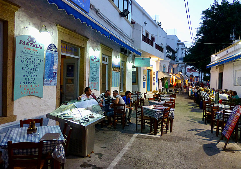 Restaurant Pantelis i Skala är en av Patmos bästa tavernor. 