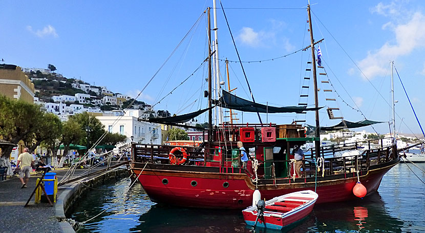 Piratbåtar i Grekland.