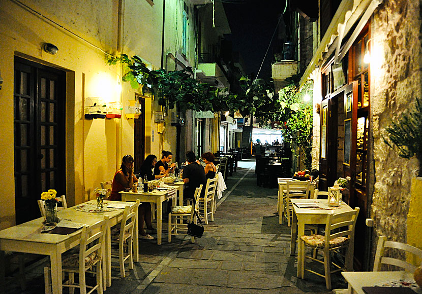 Kyra Maria Restaurant är en av de bästa tavernorna i Rethymnon på Kreta.