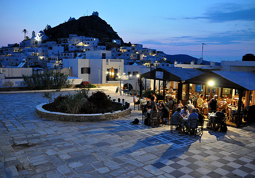 Soutzoukakia . Taverna The Mills. Chora.  Ios. Greece.