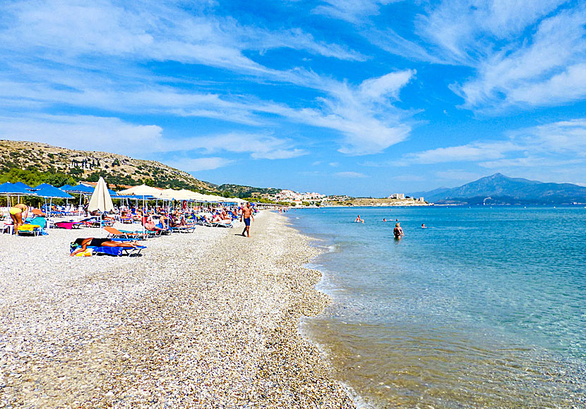Potokaki beach. Pythagorion. Samos. Kreikka.