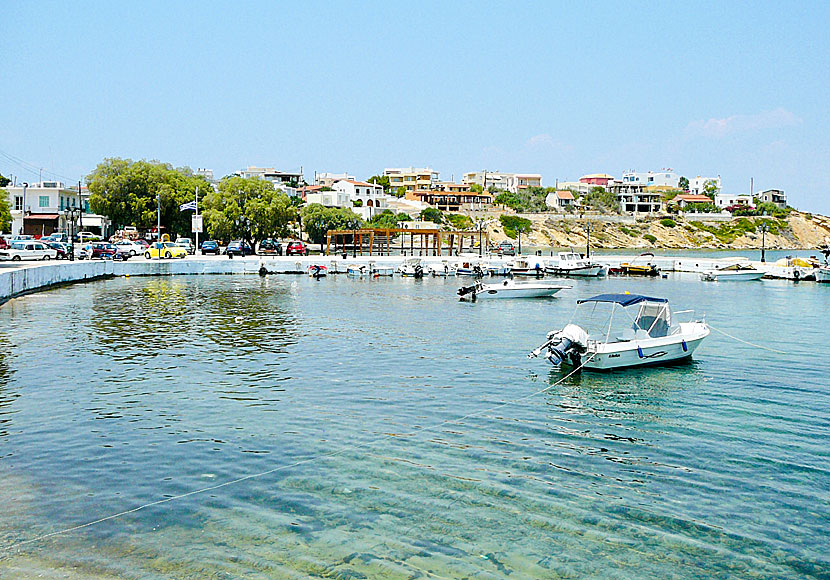 Den lilla fiskebyn Souvala på ön Aegina i Grekland.
