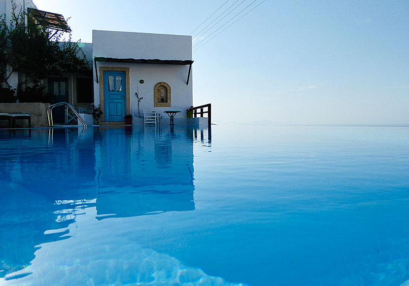För öluffare är Ampelos Resort i Chora ett av de bästa pensionaten på Folegandros i Kykladerna.