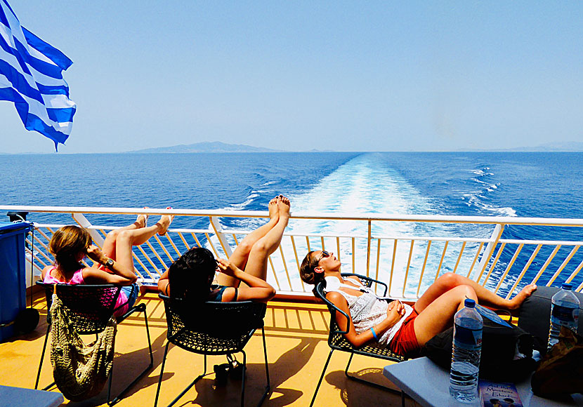 De bästa färjorna i Grekland och grekiska övärlden har rederiet Blue Star Ferries.