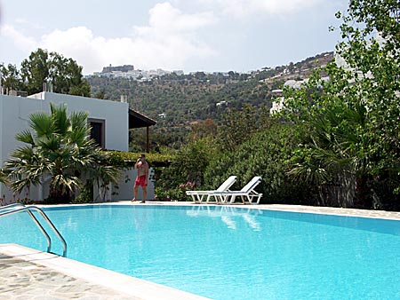 Pool på Patmos Garden.