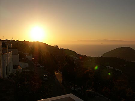 Solnedgång på Patmos.