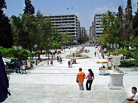 Syntagmatorget i Athen.