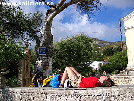 I den pyttelilla byn Stes hittade vi vårt Shangri-la Karpathos.