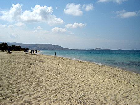 Stranden i Maragas. Naxos.