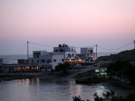 Tavernor i Lefkos på Karpathos.