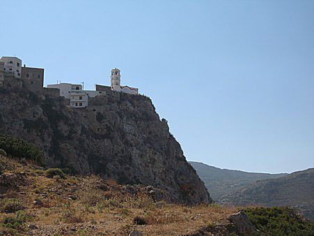 Kyrkan i Menetes på Karpathos..