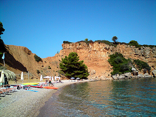 Kokkinokastro beach på Alonissos.