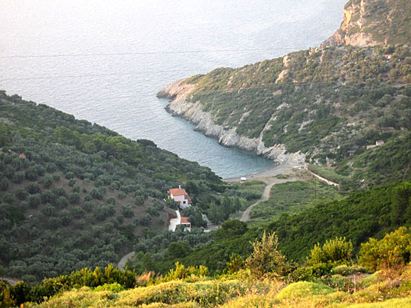 Utsikt från Chora på Alonissos.