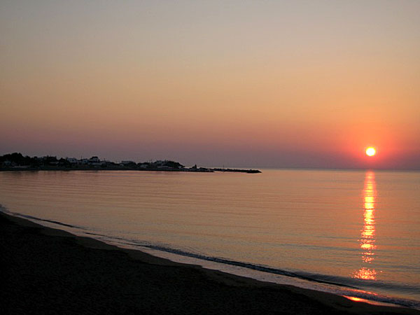 Soluppgång, Magazia beach. Skyros.