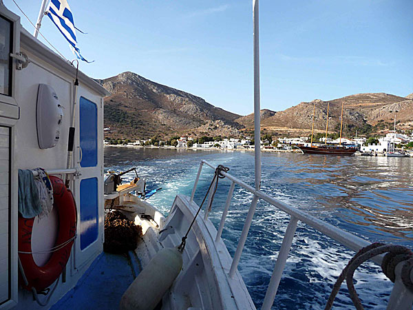 Fiska på Tilos i Grekland.