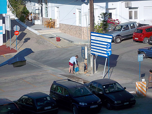 Vattentapp i Pigadia på Karpathos.