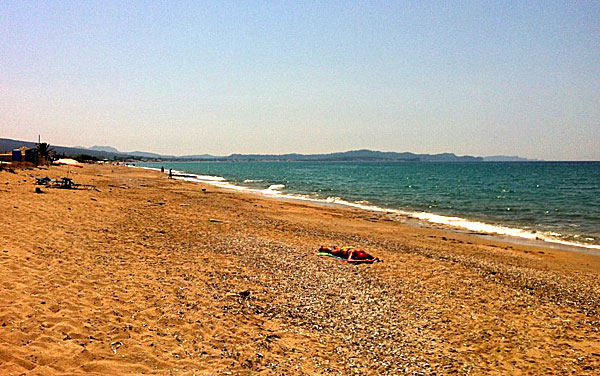 Almyros beach. Korfu.