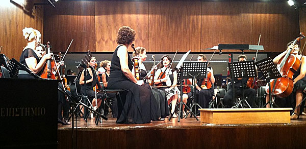 Klassisk konsert på Korfu.