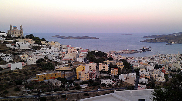 Utsikt från Ano Syros.