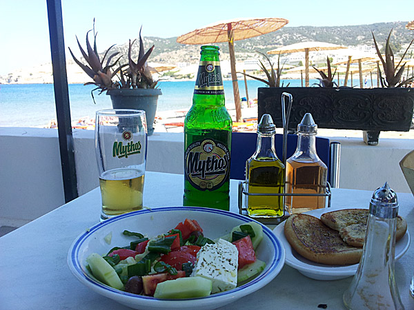 Lunch på Karpathos.