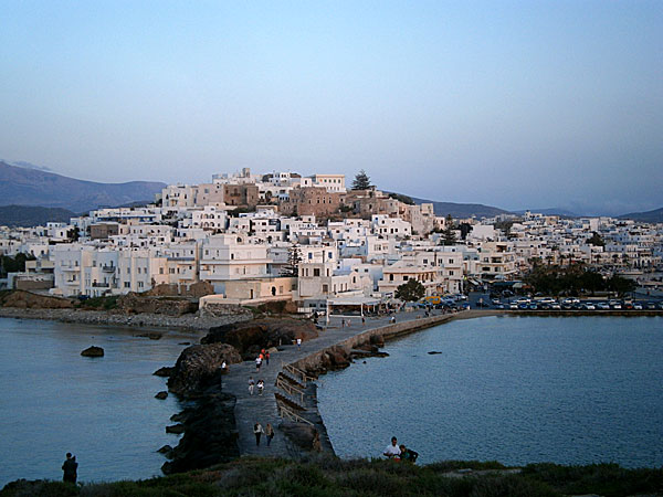 Utsikt från portaran. Naxos.